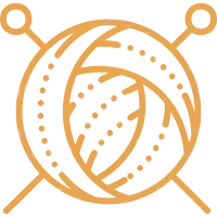 Icono representativo de insumos y materiales textiles en La Clínica del Bluyín
